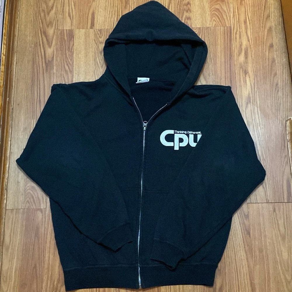 Black vintage hoodie. #hoodie #fashion